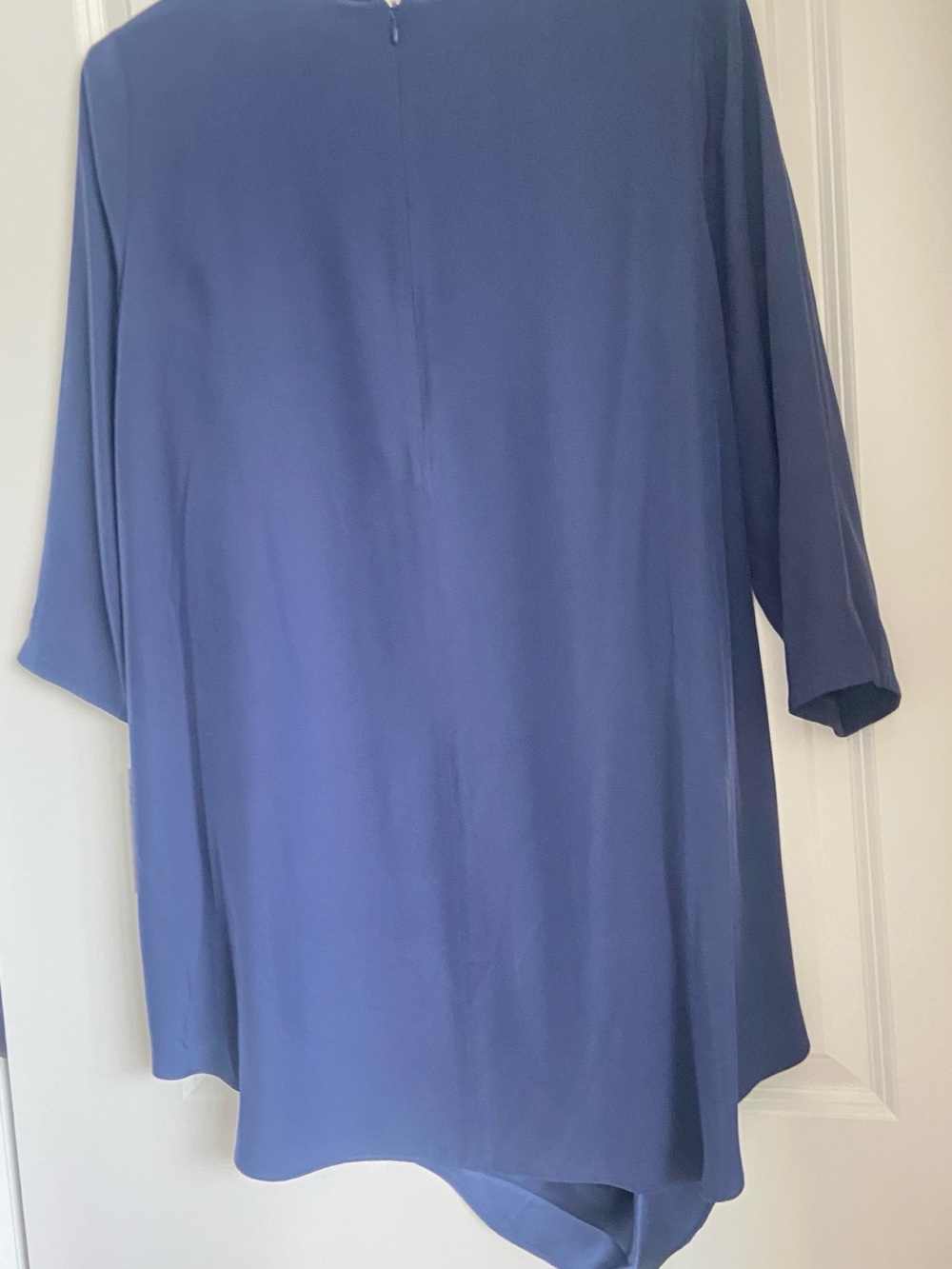 NWT $698 Lafayette 148 New York Navy Size L